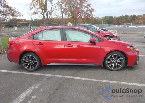 2020 Toyota Corolla Se из США, поврежденный, VIN JTDS4RCEXLJ043686